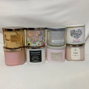 Bath & Body Works new 3-wicks